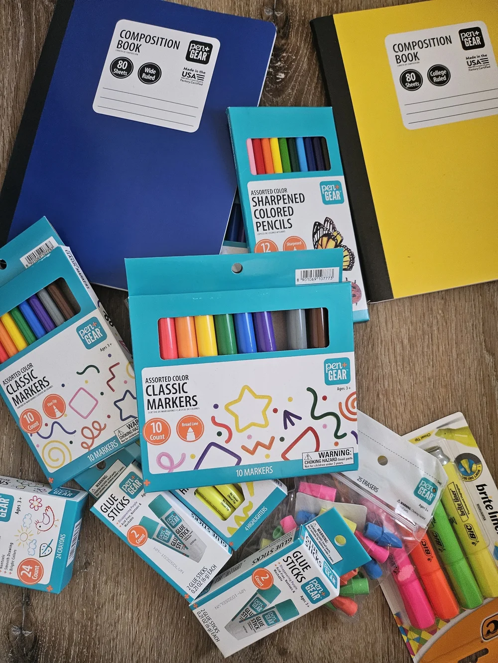 Back To School, 12 Items For $15.00 You Choose